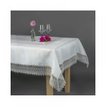 Obrus gipiurowy  plamoodporny  biały symbol 288