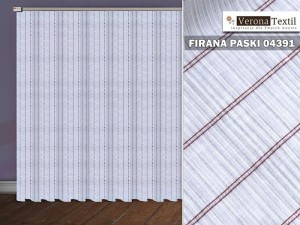 Firana fantazyjna paski 04391 280