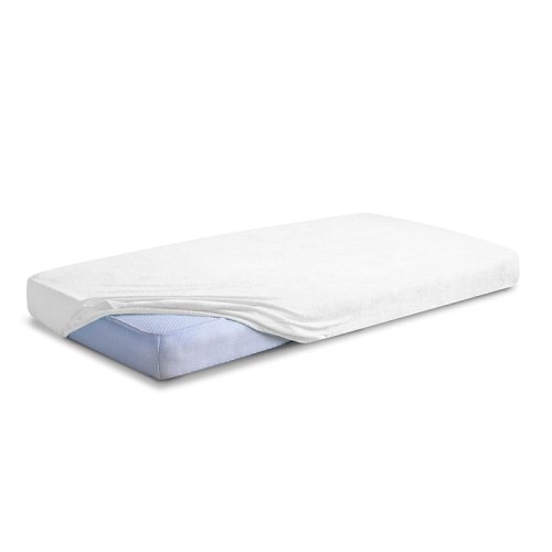 Prześcieradło 60x120 Frotte białe