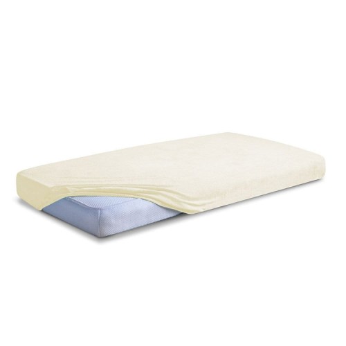 Prześcieradło 60x120 Frotte krem