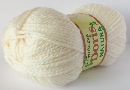 Włóczka DORIS 232 krem
