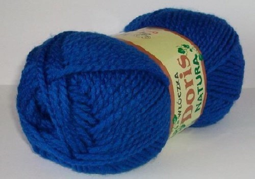 Włóczka DORIS 12 niebieska