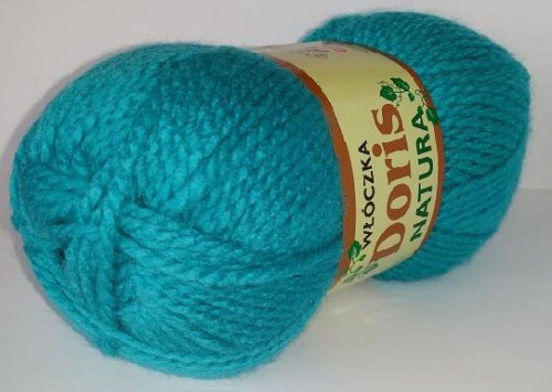 Włóczka DORIS 247 turkusowy błękit