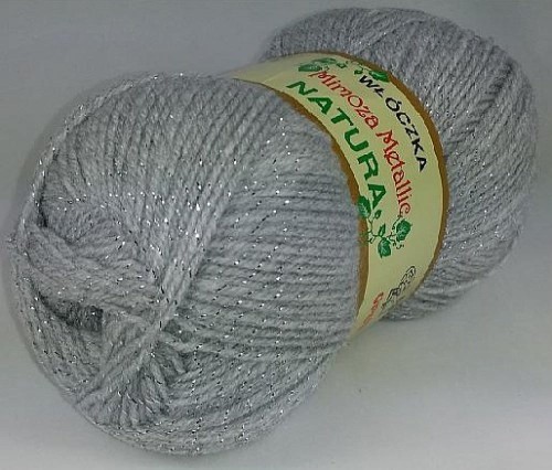 Włóczka MIMOZA METALLIC kol.804