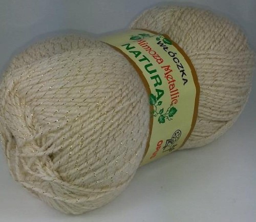 Włóczka MIMOZA METALLIC kol.40