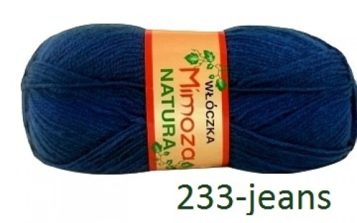 Włóczka MIMOZA 233 jeans