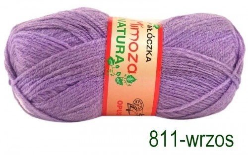 Włóczka MIMOZA 811 wrzos