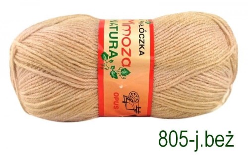 Włóczka MIMOZA 805 j.beż