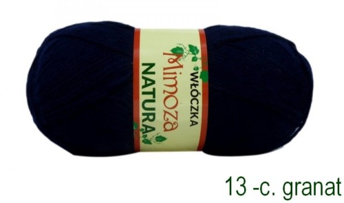 Włóczka MIMOZA 13 c.granat