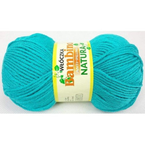 Włóczka BAMBINO 247 lazur