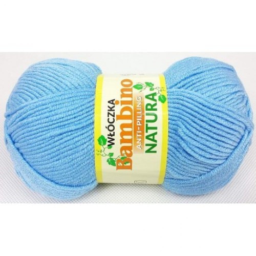 Włóczka BAMBINO 09 j.niebieski