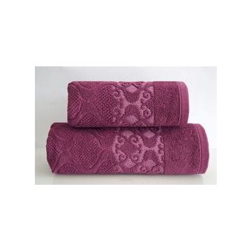 Ręcznik bawełniany Lugana 70x130 Jagodowy Sorbet