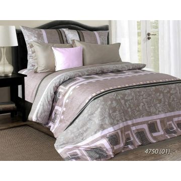 Komplet pościeli satyna bawełniana LUXURY 220x200 +70x80 - 4750(01)