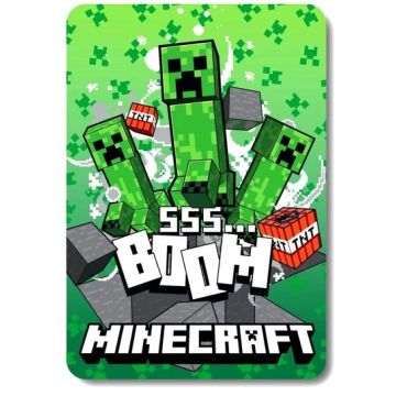 Koc polarowy  Minecraft 100X140  4354
