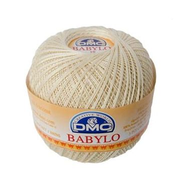 Kordonek DMC Babylo 100 g ECRU, grubość 10