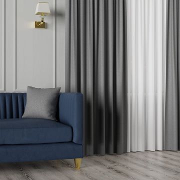 RUFUS Tkanina dekoracyjna dwustronna, wysokość 320cm