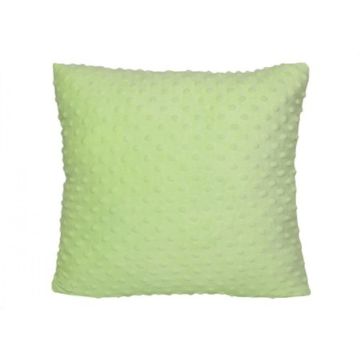 Poszewka MINKY 40x40 seledyn