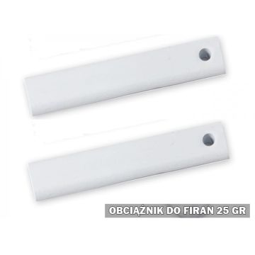 Obciążnik ołowiany 25 gr prostokątny