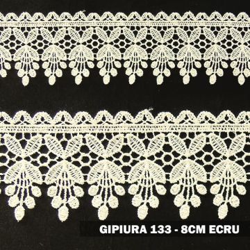 Gipiura 133 8 cm ecru