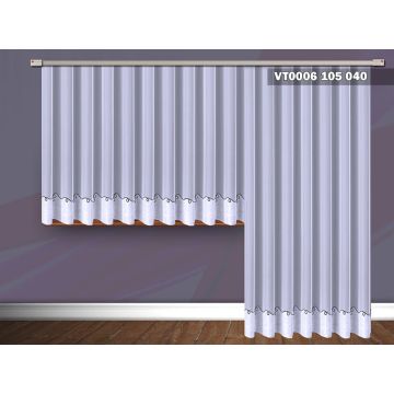 Komplet balkonowy Kornelia woal VT 006 040