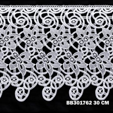 Gipiura motek BB 301762 30 cm biała