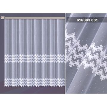 Firanka Firana Żakardowa 618363 170 Or Biała – na metry (cena za 1 mb)