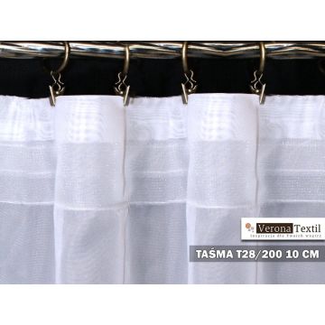 Taśma marszcząca 200 10 cm 1:2 żabki