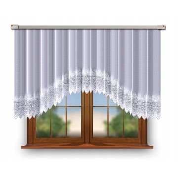 FIRANKA GOTOWA ŻAKARDOWA 120x250 1539 MARK FIRANA VIOLETTA