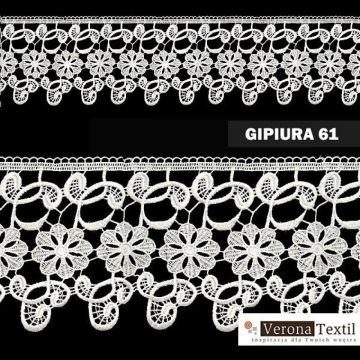 Gipiura numer 61 15 cm ecru