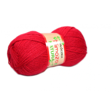 Włóczka MIMOZA 62 malinowy