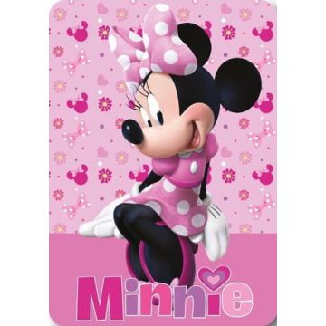 Koc polarowy Minnie 100x140  5437