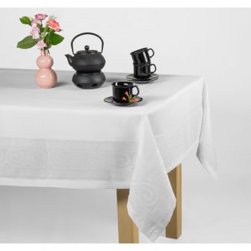 Obrus plamoodporny 90x160 BELLO BIAŁY