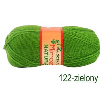 Włóczka MIMOZA 122 zielony
