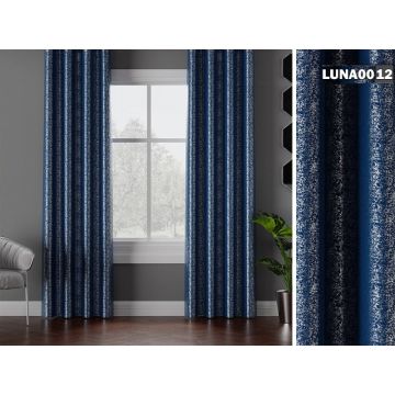 Tkanina LUNA 012 srebrna 140 cm | Elegancki materiał | Verona – na metry (cena za 1 mb)
