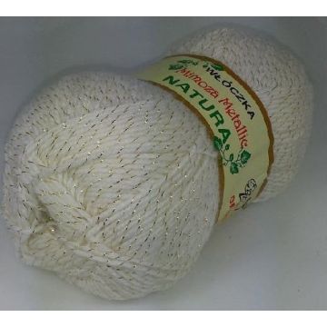 Włóczka MIMOZA METALLIC kol.150 G