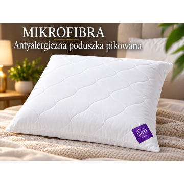 PODUSZKA MIKROFIBRA PIKOWANA ZDROWY SEN AMZ
