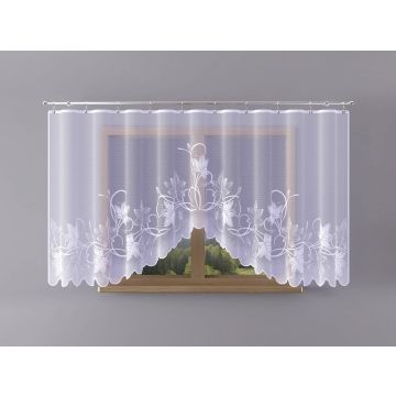 Firanka żakardowa 160x400 odpasowana do łuku
