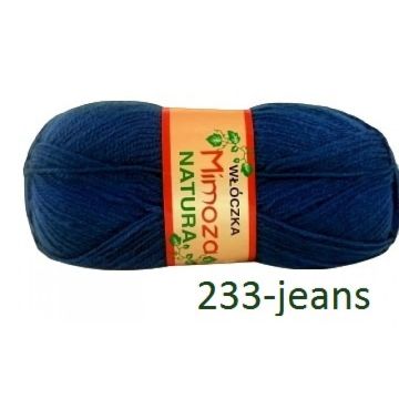 Włóczka MIMOZA 233 jeans