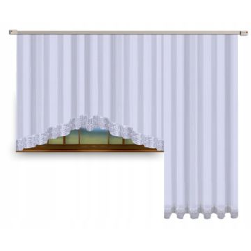 FIRANKA FIRANA GOTOWA KOMPLET ŁUK 250X450 WOAL CYRKONIE