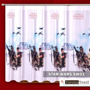 Firana na woalu STAR WARS 160
