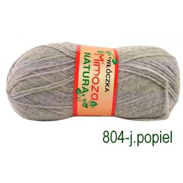 Włóczka MIMOZA 804 j.popiel