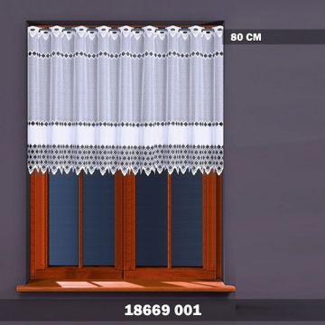 Firana żakardowa 18669 80 – na metry (cena za 1 mb)