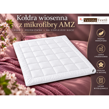 KOŁDRA MIKROFIBRA WIOSENNA AMZ