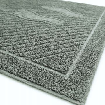 Dywanik łazienkowy ESLI Szary-4 50x70 cm z 100% bawełny 650 g/m²