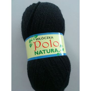 Włóczka POLO 30 czarna