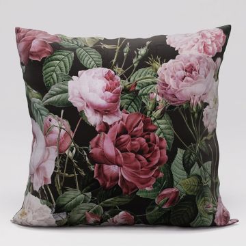 Poszewka VELVET MORENA 40x40 czarna