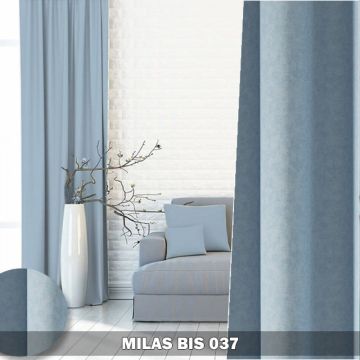Gotowe zasłony na taśmie Milas BIS 037