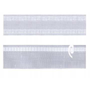 TAŚMA DO SYSTEMU WAVE FM 7CM FIRANKA TAŚMY KARNISZ – na metry (cena za 1 mb)