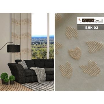 Materiał zasłonowy lekki  BHK 02 140 – na metry (cena za 1 mb)