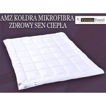 KOŁDRA MIKROFIBRA CIEPŁA AMZ ANTYALERGICZNA